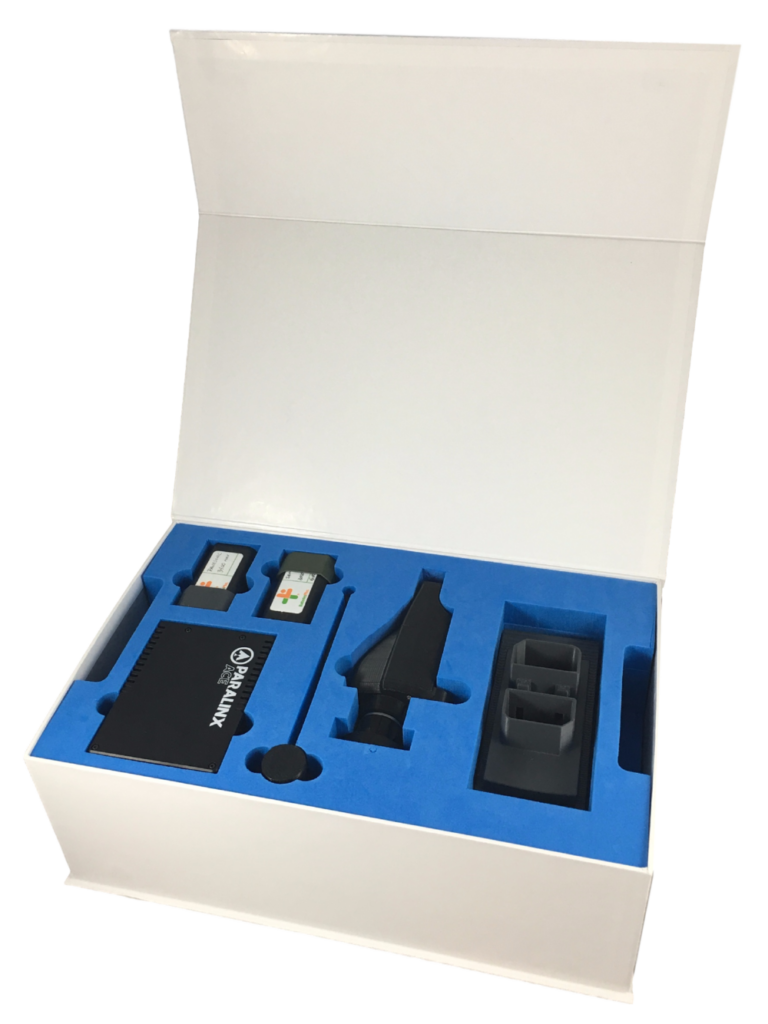 Blue Rigid Setup Box from PAX Solutions