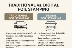 Traditional vs. Digital Foil Stamping
