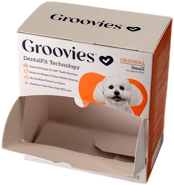 Gravity Feed POP Display for Dog Treats